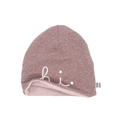 Aai Aai Bonnet Hiver beanie Hi rose 3 à 6 mois
