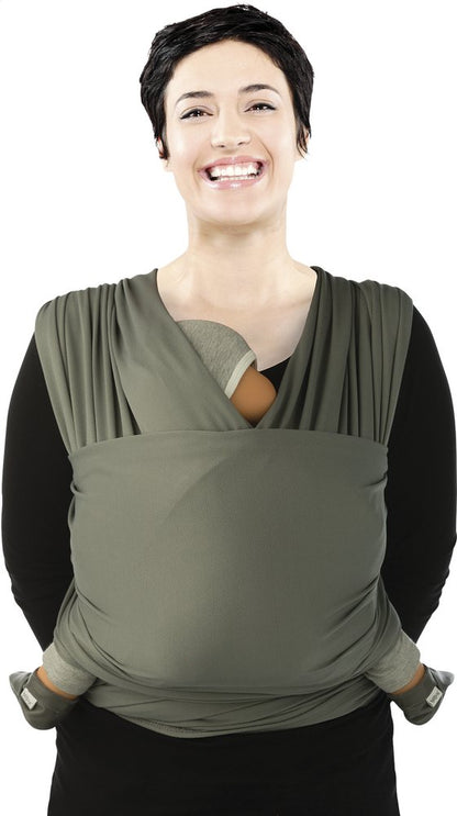 Babylonia Écharpe de portage extensible Tricot-Slen Cool Mist Grey