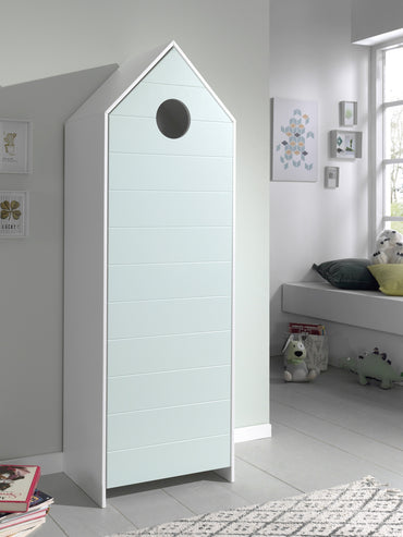 Jaxx Kleerkast met 1 deur Casami Mint