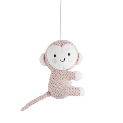 Baby's Only Mobile musical Animals Vieux Rose/Warm Linen