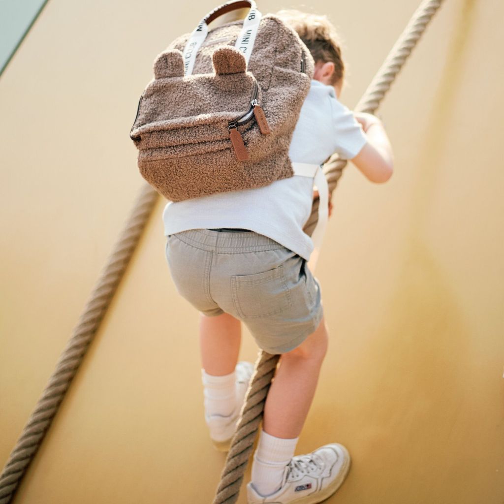 Childhome rugzak Mini Club Teddy Bruin