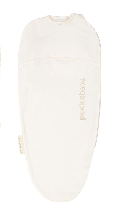 Puckababy Inbakerzak / Zomerslaapzak Piep Cotton Pure TOG 0,5 Beige 62 cm