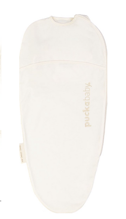 Puckababy Inbakerzak / Zomerslaapzak Piep Cotton Pure TOG 0,5 Beige 62 cm