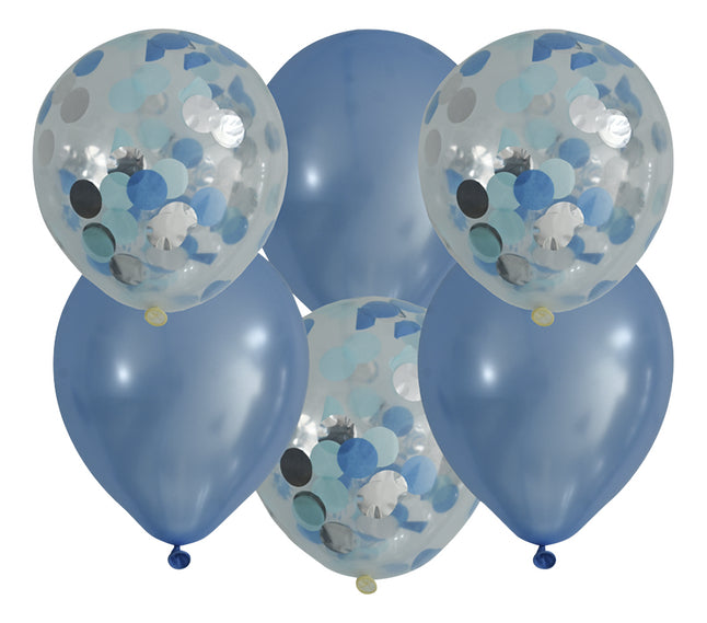 HAZA Witbaard Ballon Sky Blue - 6 pièces
