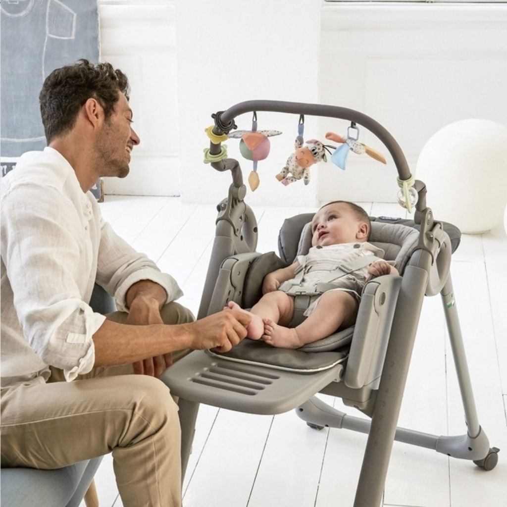 Chicco Chaise haute Polly Magic Relax graphite