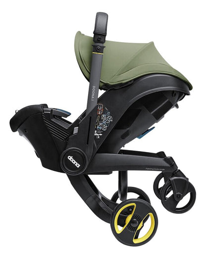 Doona Siège-auto portable transformable Infant Desert Green Groupe 0+