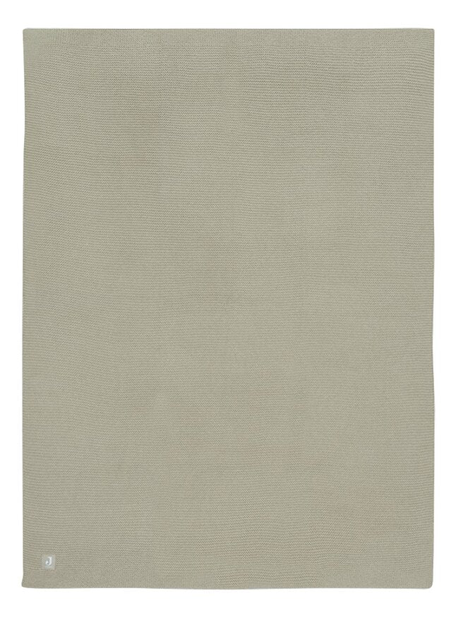 Jollein Deken voor wieg of park Basic Knit  Olive Green