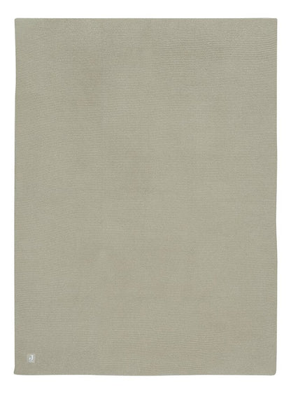 Jollein Deken voor wieg of park Basic Knit  Olive Green