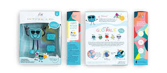Glo Pals Badspeelgoed Light-Up Blair - 4 stuks