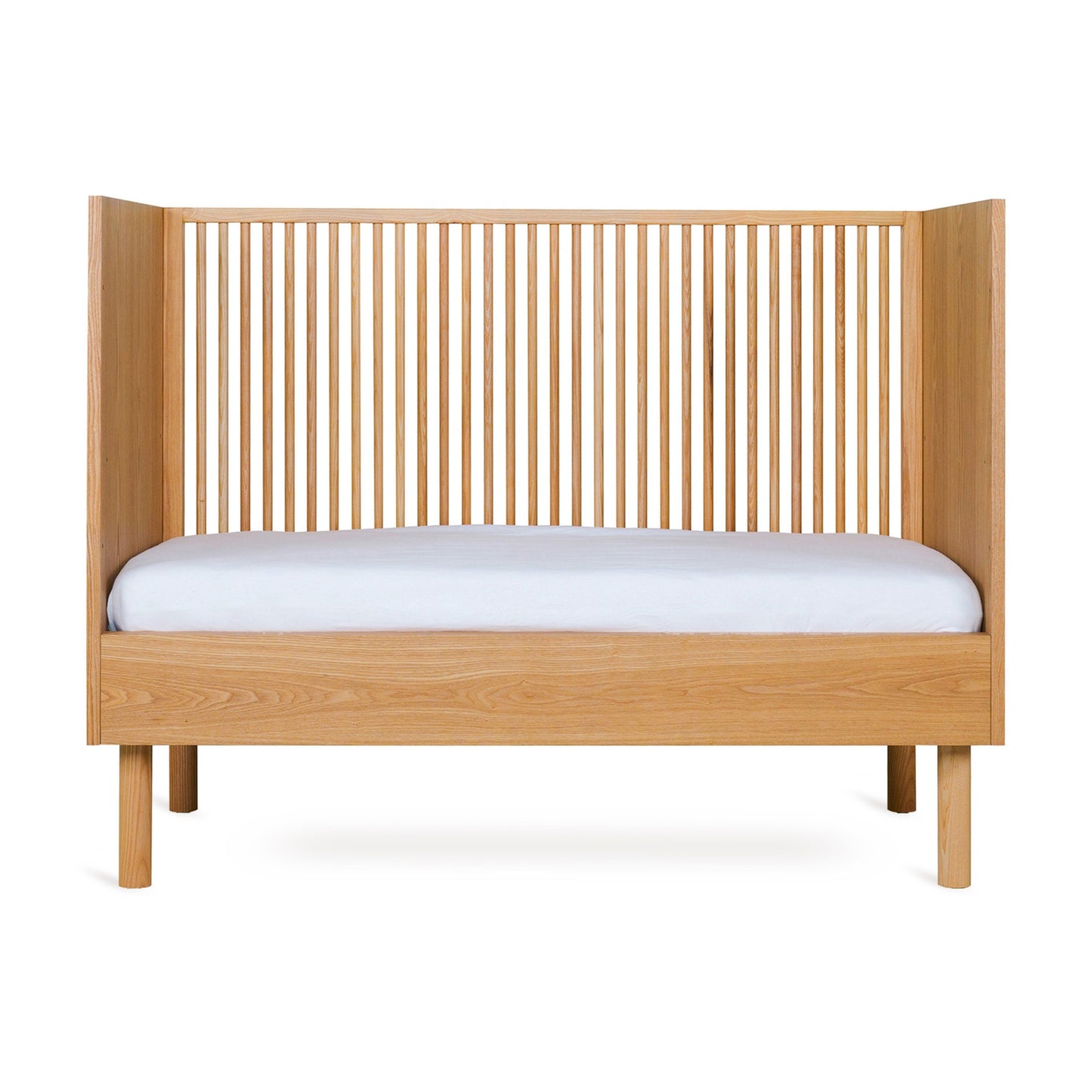 Quax 2-delige babykamer (bed L 120  x B 60 cm + commode met verlengstuk) Hai No Ki Natural Ash