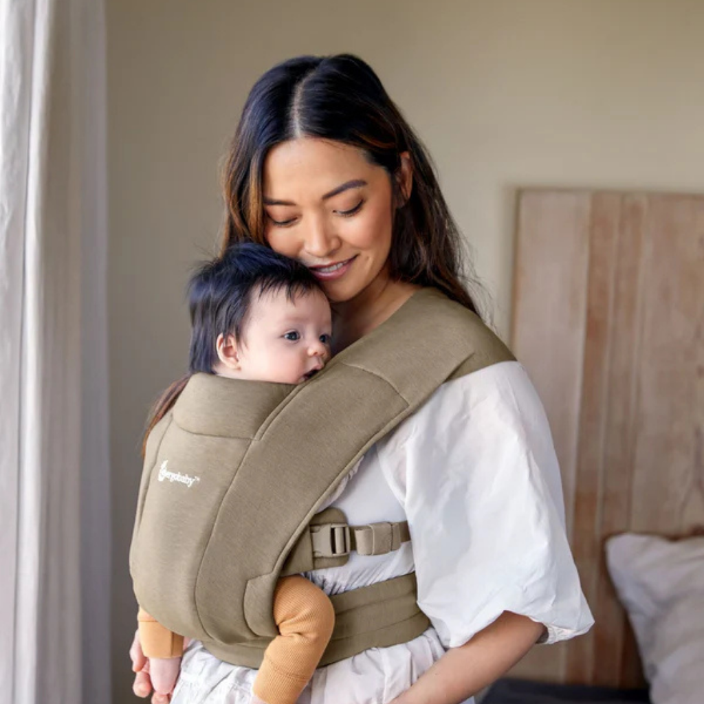 ERGObaby Buikdrager Embrace Soft Olive