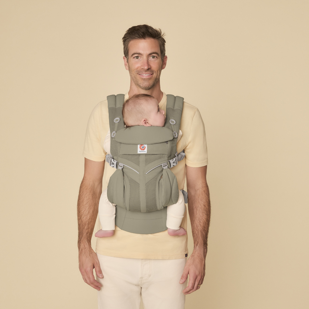 Ergobaby Draagzak Omni Classic Mesh Soft Olive