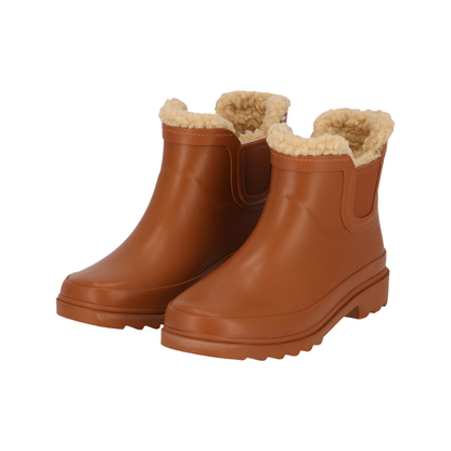 XQ Botte de pluie Chelsea doublée Brown 21/22