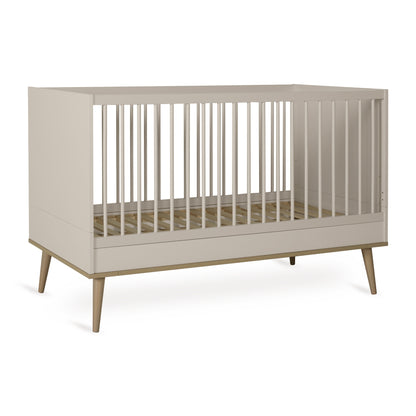 Quax 2-delige babykamer (meegroeibed L 140 x B 70 cm + commode) Flow Clay