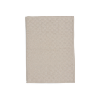 Jollein Deken voor wieg Box Knit Warm Sand 75 x 100 cm
