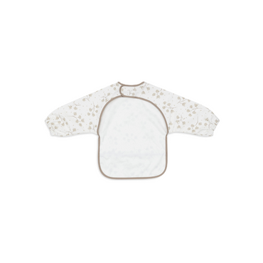 Jollein Waterbestendig slabbetje met mouwen - Leafy Dreams