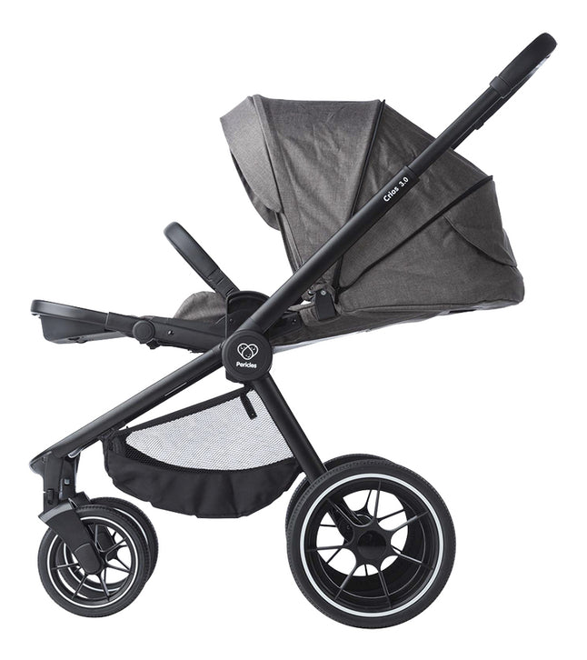 Pericles Poussette 2 en 1 Crios 3.0 Lava Grey