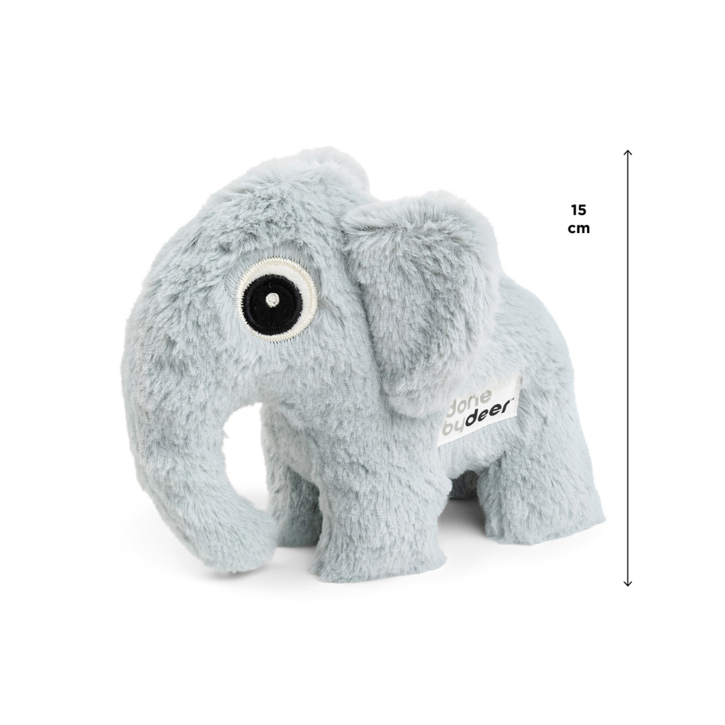 Done by Deer Soft toy gift box Elphee Blue