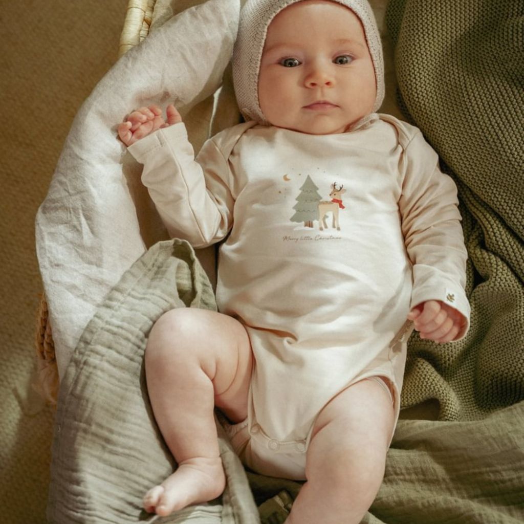 Little Dutch Romper lange mouw Little Christmas 62/68 - 2 stuks