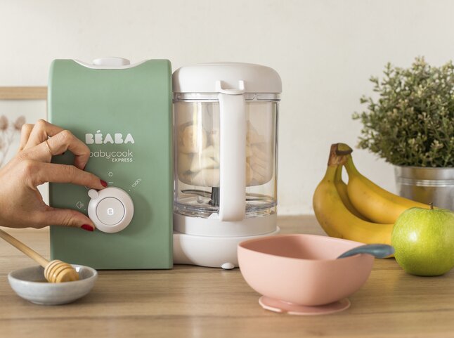 Béaba Stoomkoker-mixer Babycook Express Sage Green