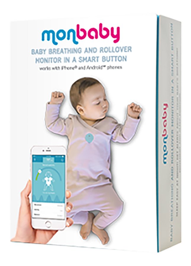 MonDevices Moniteur respiratoire MonBaby Smart Button