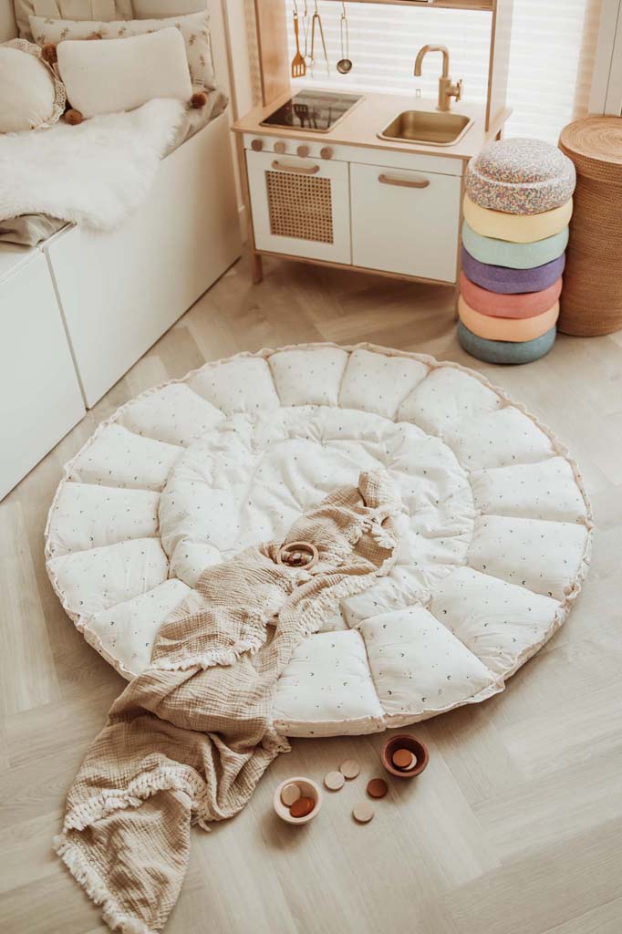Play and Go Coco Moon Organic playmat, cocoon & organizer 130 cm