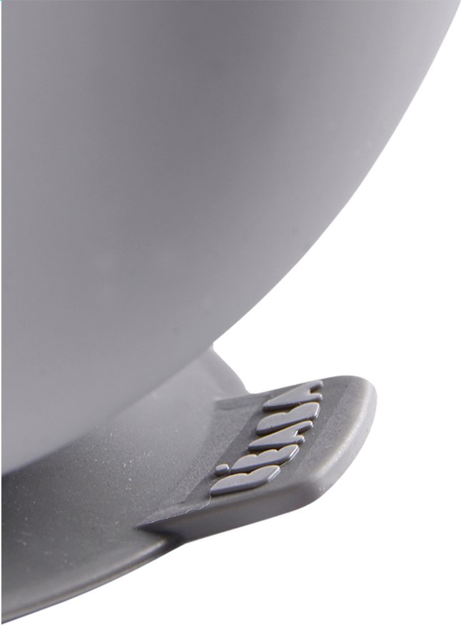 Béaba Assiette creuse avec ventouse gris