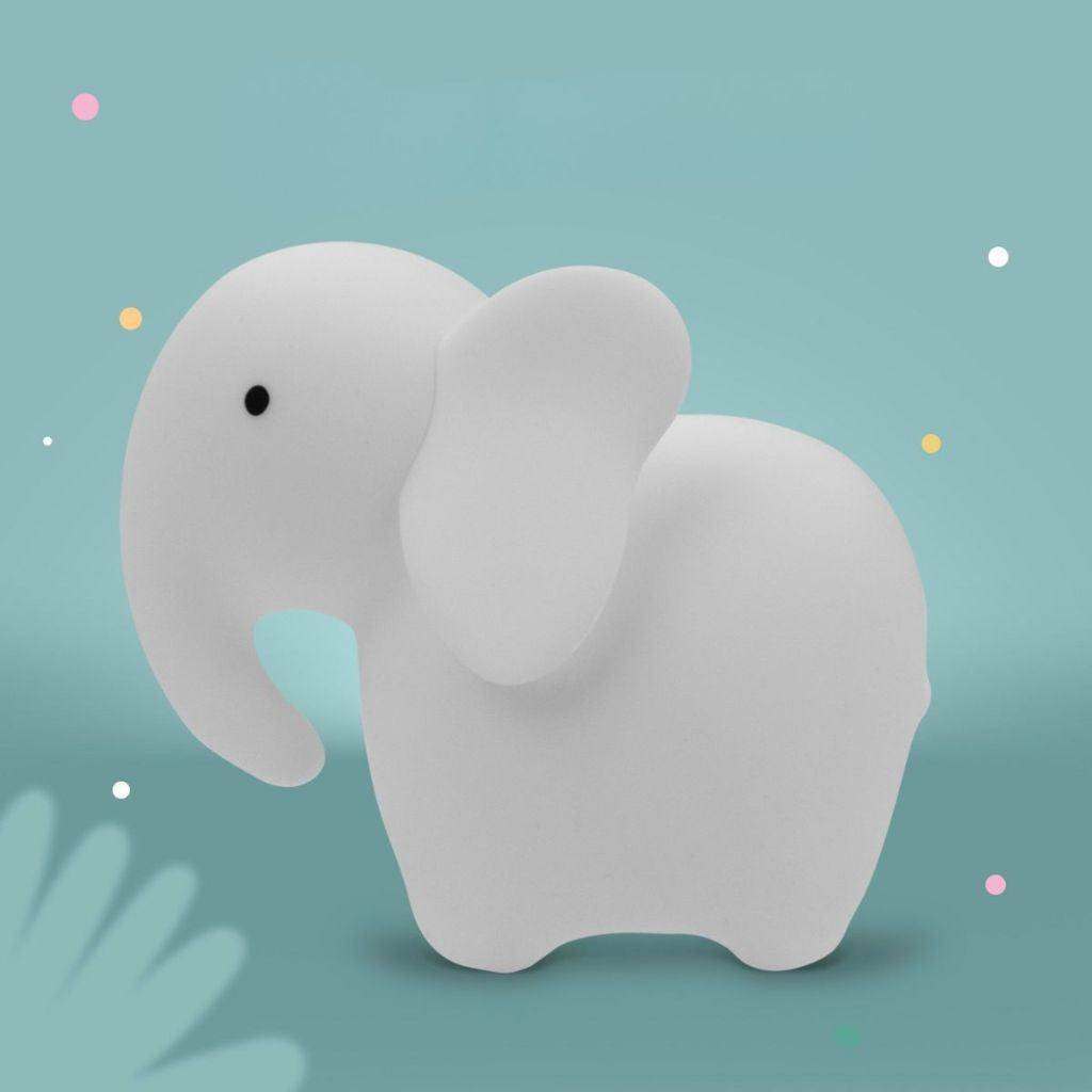 MARY'S Veilleuse Elephant Led White