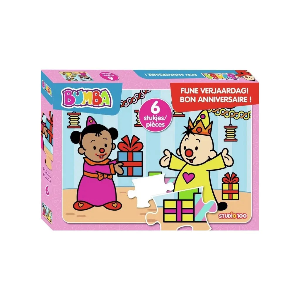 Studio 100 Puzzle Bumba Bon anniversaire 6 pièces