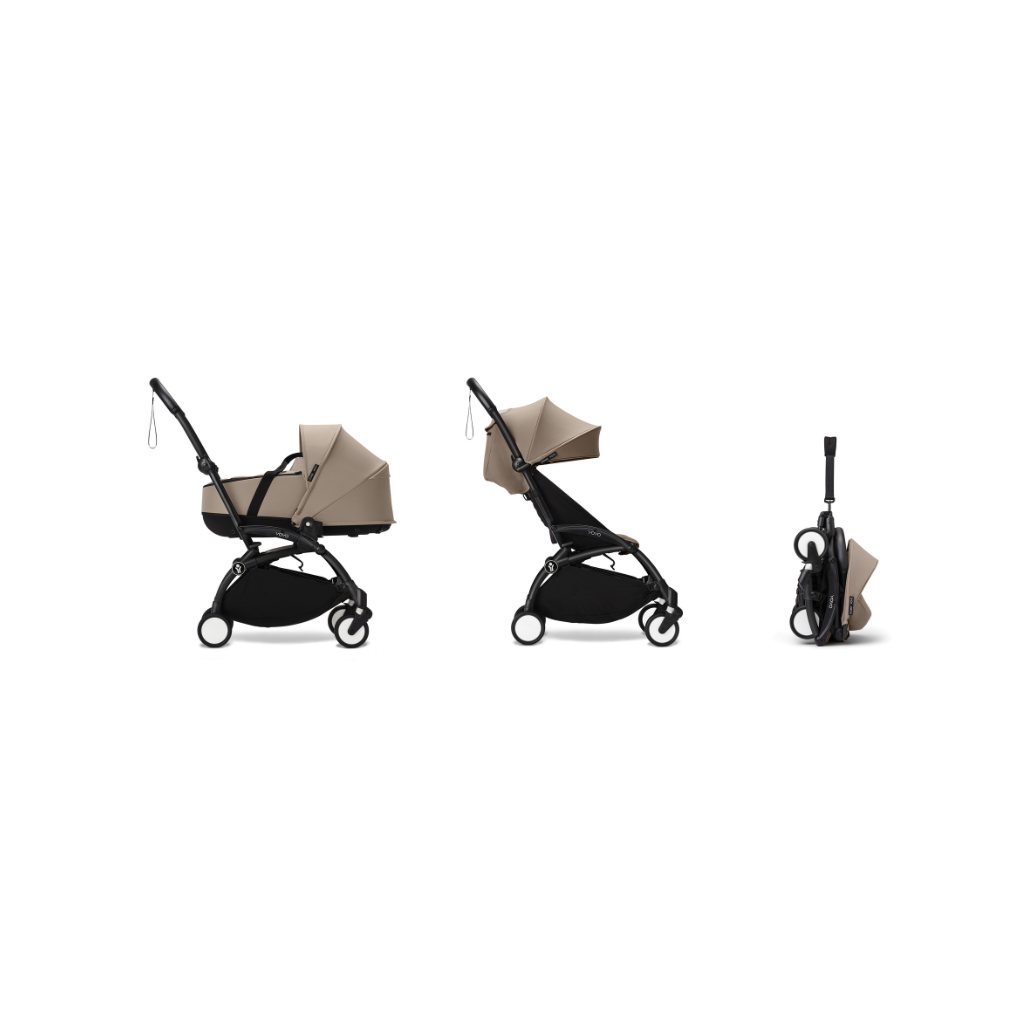 Stokke Buggy YOYO³ + draagmand Taupe