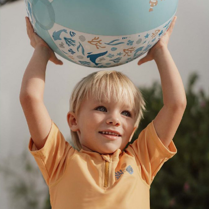 Little Dutch Strandbal Ocean Dreams Blauw 35 cm