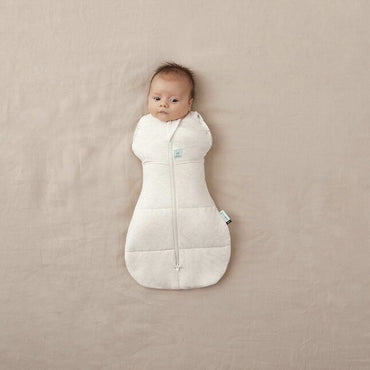 Ergopouch Inbakerzak / Winterslaapzak Cocoon TOG 2,5 Oatmeal Marle 70 cm