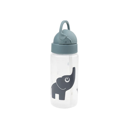 Done by Deer Drinkfles met rietje Elphee blauw