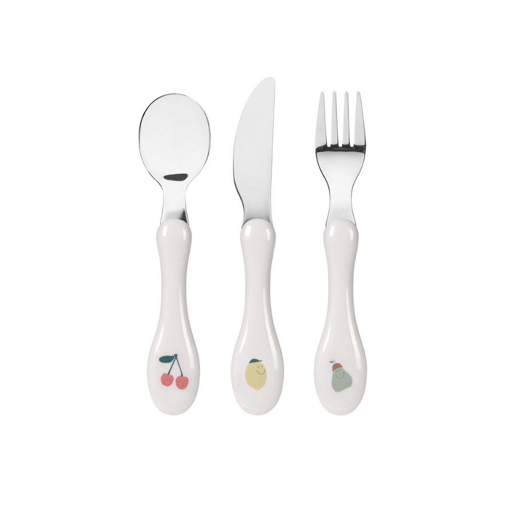 Lässig Vork, lepel en mes Happy Fruits