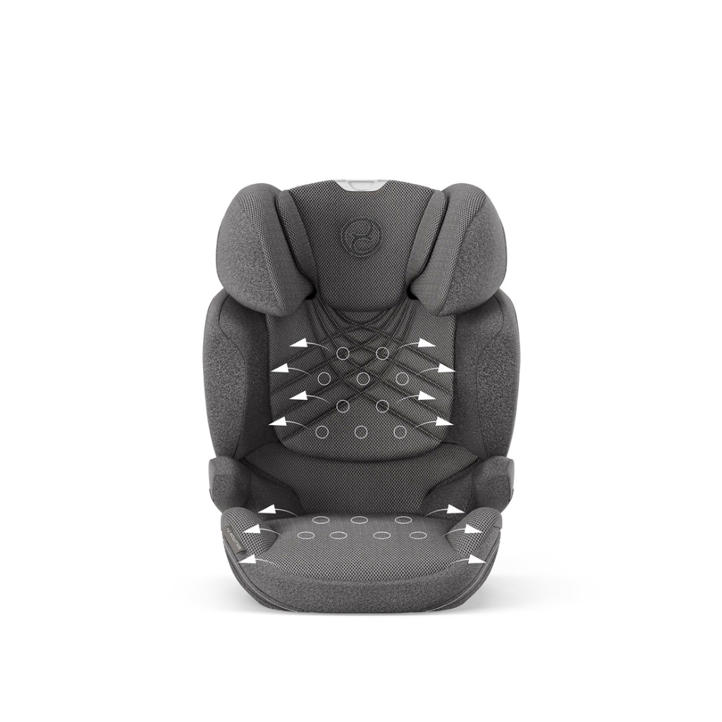 Cybex Siège-auto Solution T i-Fix Plus Groupe 2/3 Mirage Grey