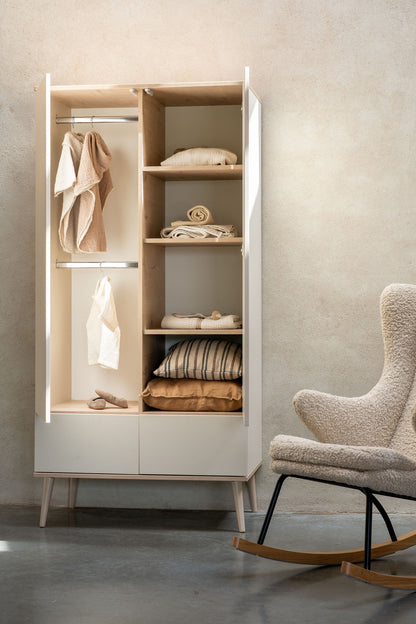 Quax Armoire 2 portes Flow Clay