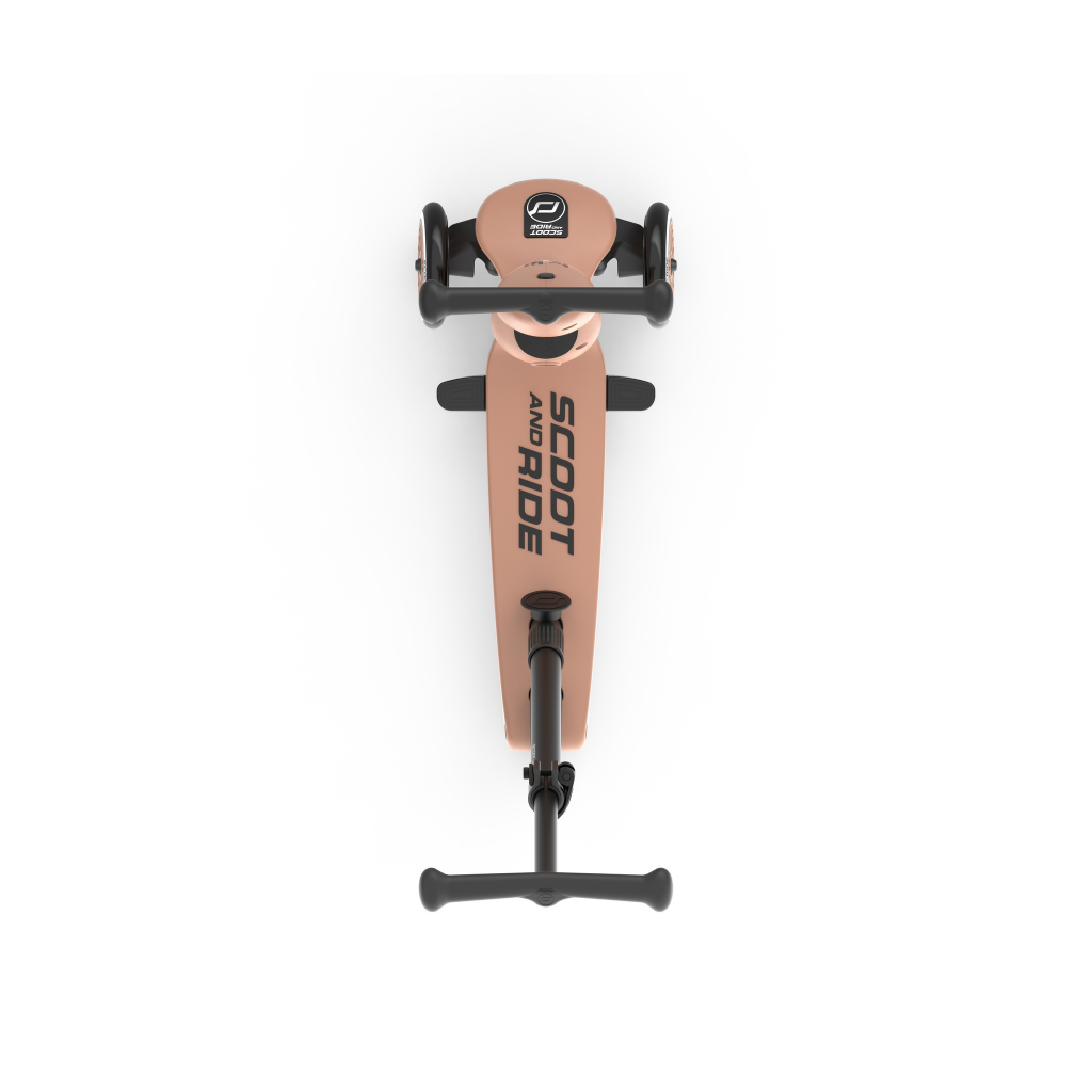 Scoot and Ride Loopfiets Highwaykick 1 Push & Go Mocha