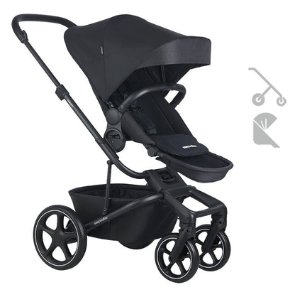 EasyWalker 2-in-1 Kinderwagen Harvey5 Midnight Black