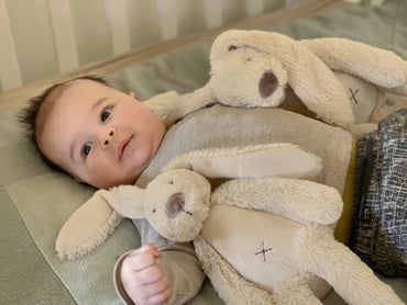 Happy Horse Peluche Lapin Richie Beige 38 cm
