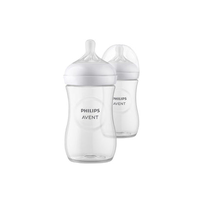 Philips AVENT Biberon Natural Response transparent 260 ml - 2 pièces