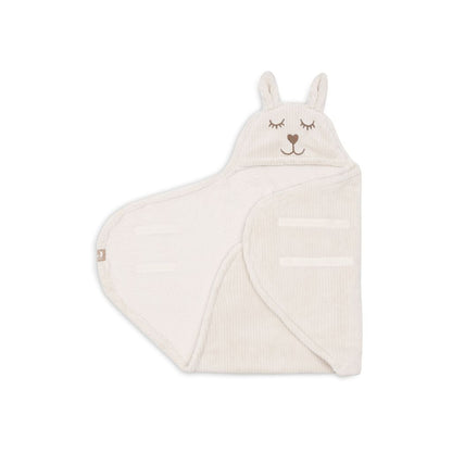 Jollein Wikkeldeken Bunny Cloudy Rib Oatmeal