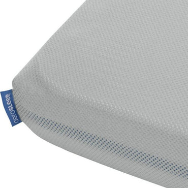 AeroSleep Drap-housse pour lit gris clair Lg 60 x L 120 cm