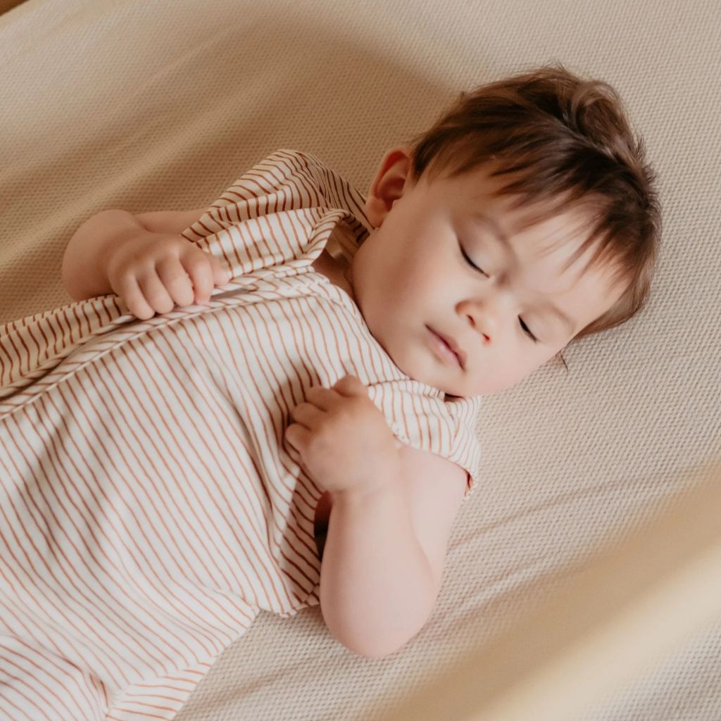 Puckababy Sac de couchage 4 saisons Stripes TOG 0,25-2,5 Hazel 100 cm