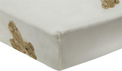 Jollein Drap-housse pour lit Teddy Bear Lg 60 x L 120 cm