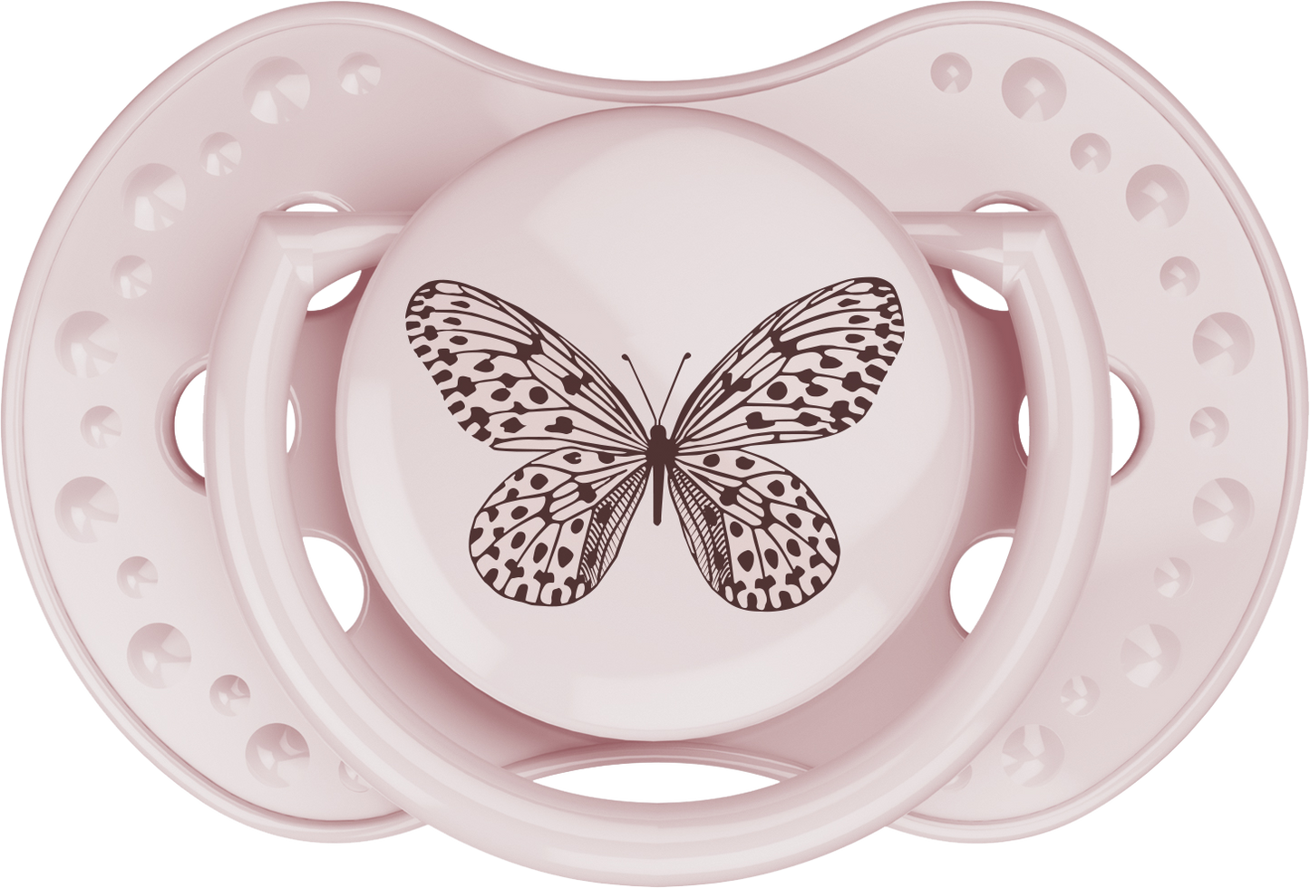 Difrax Sucette + 3 mois LOVI Dynamic Botanic Pink/Purple - 2 pièces