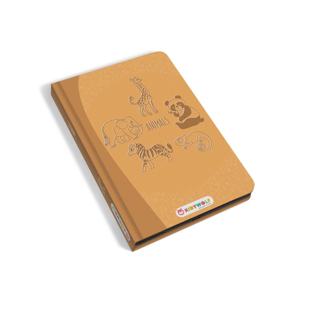 KIDYWOLF Tekenboek Kidydraw - Animals