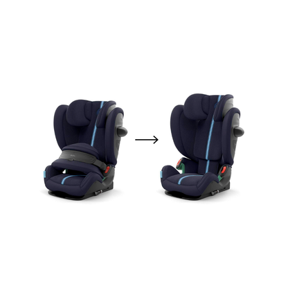 Cybex Siège-auto Pallas G3 Groupe 1/2/3 Plus Ocean Blue / Navy Blue