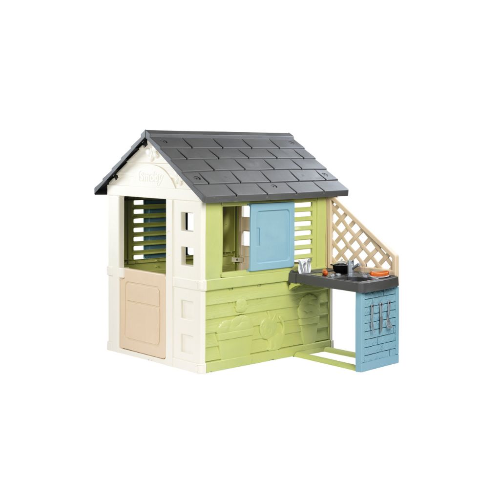 Smoby Speelhuis en Modderkeuken Pretty