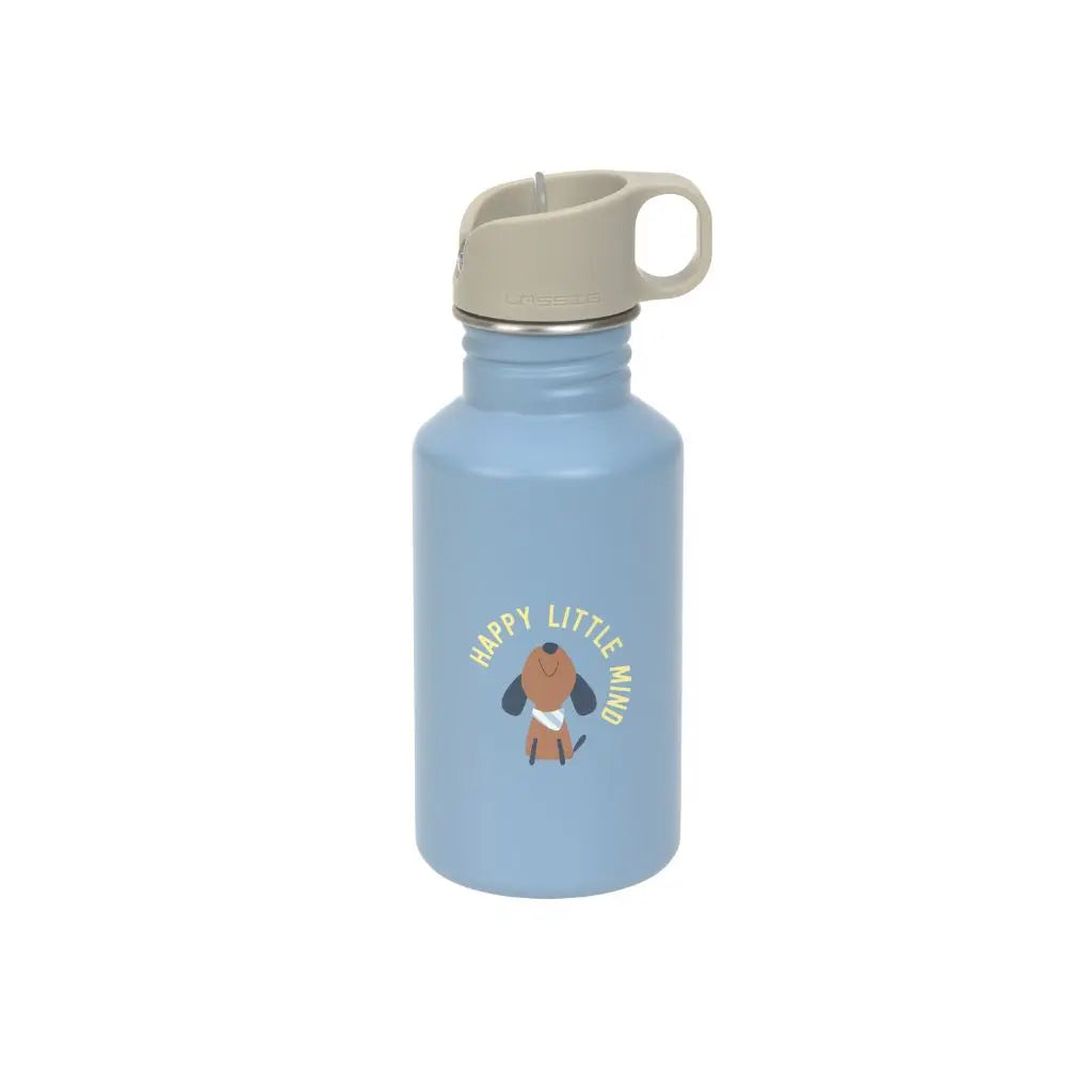 Lässig Gourde en acier inoxydable Pattern Party bleu/vert 500 ml