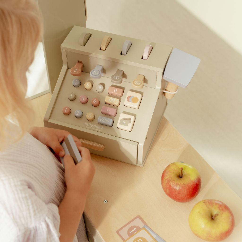 Little Dutch Caisse en bois avec scanner